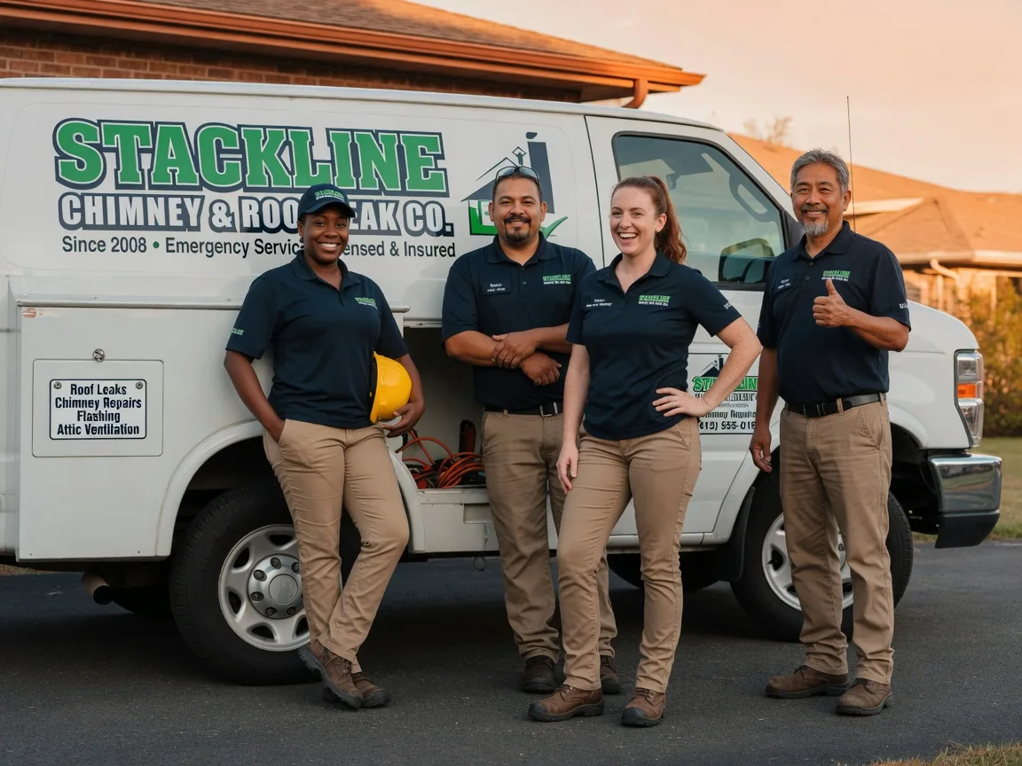 Chimney flashing repair company in Telford, TN